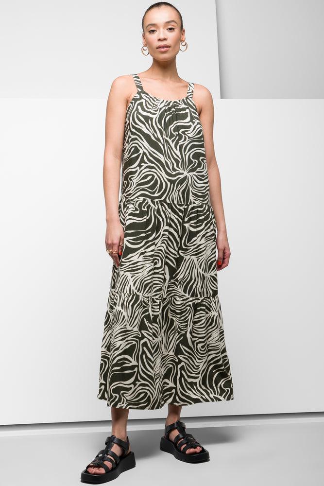 Don't Miss printed dressMaxi Dress Green