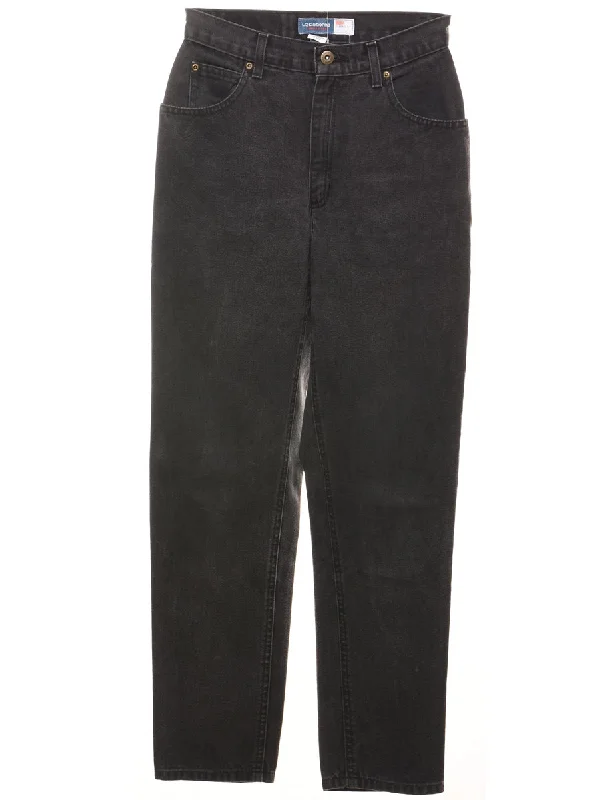 zip-up jacketBlack Tapered Jeans - W26 L28