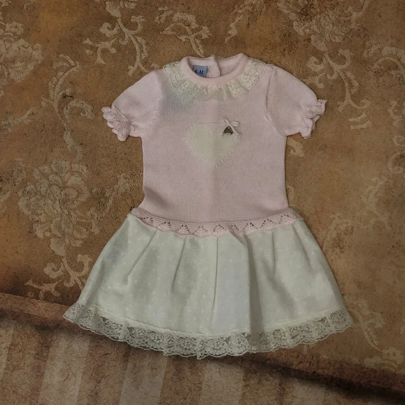 Mega Sale vintage dressJuliana Knit Pink Dress