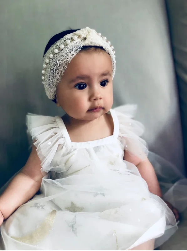 Quick Sale boho-chic dressLace and Pearl Headband