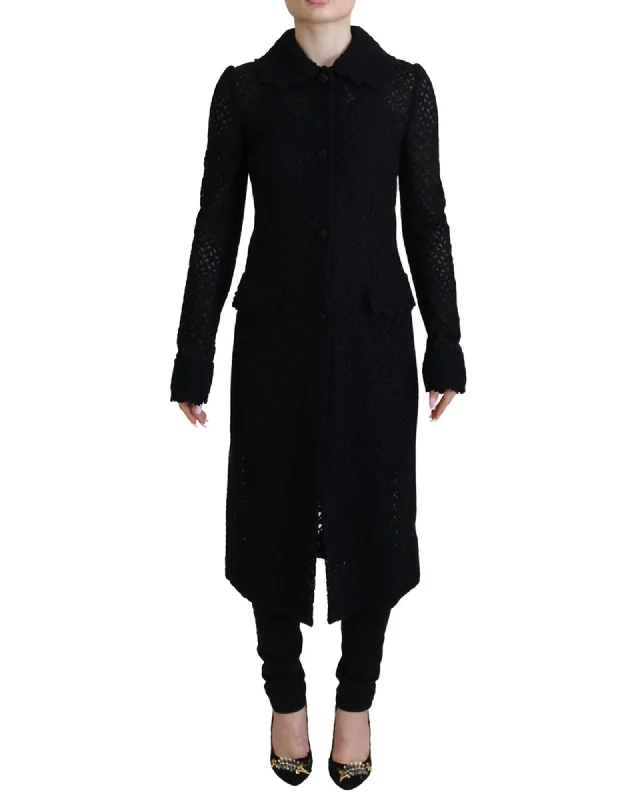 Exclusive Savings cozy fleece coatDolce & Gabbana Button Down Long Blazer Jacket