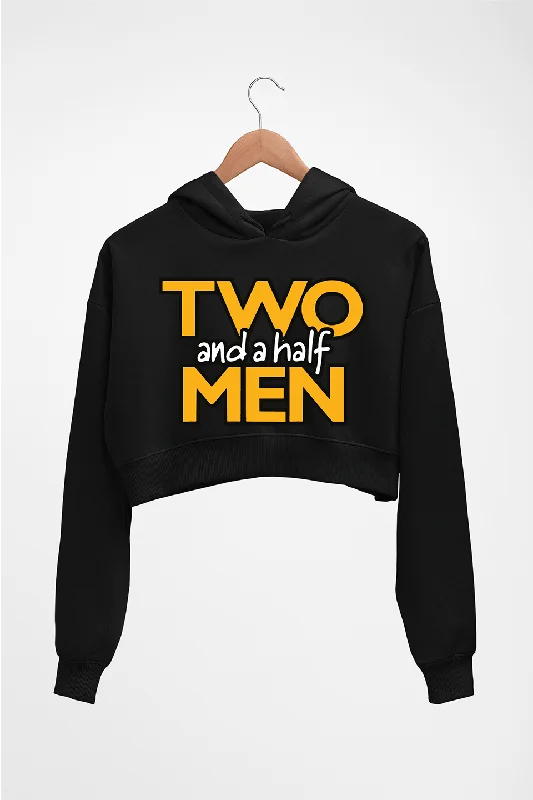 stylish hoodie for womenTwo and a Half Men Crop HOODIE FOR WOMEN