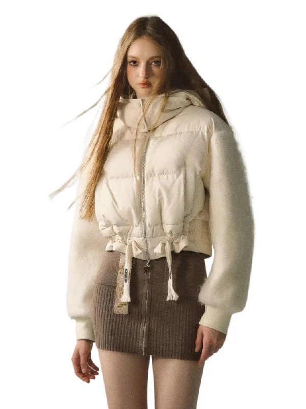 Major Savings fitted trench coatApricot High-neck Puffer Jacket