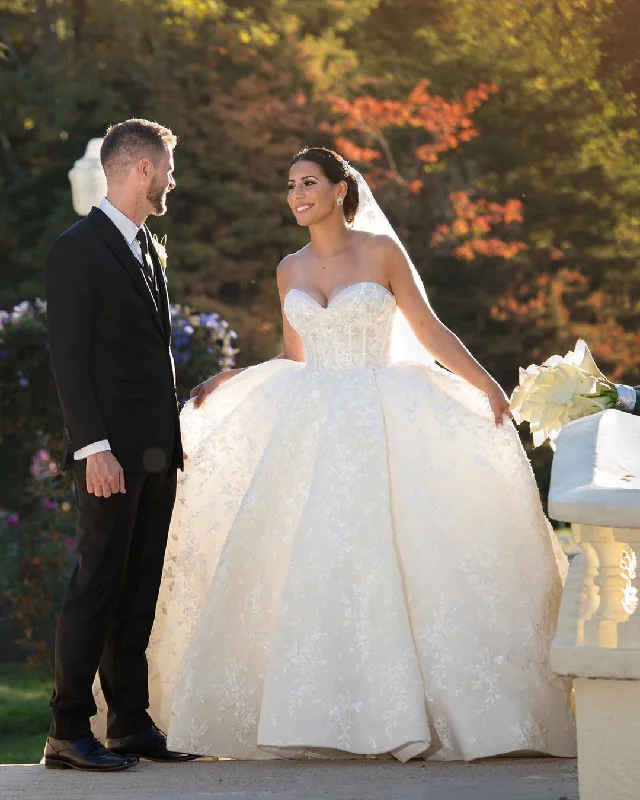 New Markdowns Sweetheart Ball Gown Exquisite Lace Wedding Dress Bridal Gown,JKZ6137 New Markdowns Sweetheart Ball Gown Exquisite Lace Wedding Dress Bridal Gown,JKZ6137
