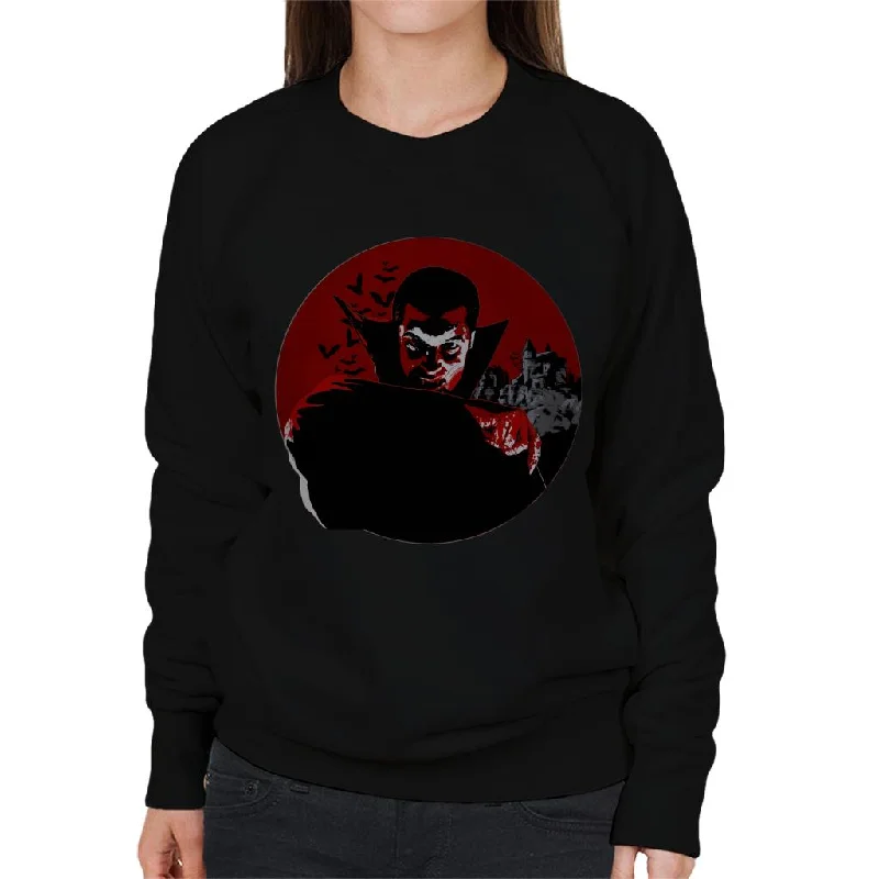 high-end athletic hoodieDracula Thirsty For Blood Women's Sweatshirt