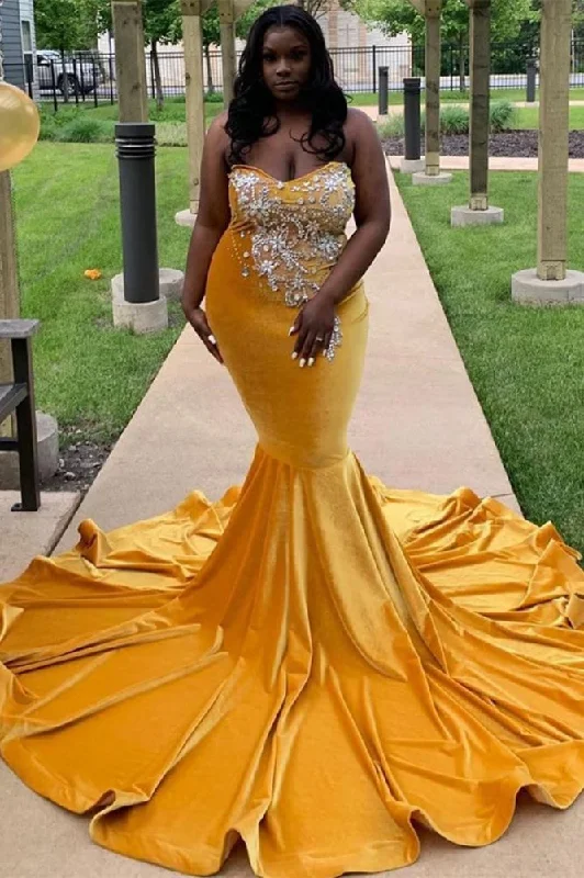 Massive Deals Trendy New Arrival Sweetheart Ginger Mermaid Long Plus Size Prom Dresses Massive Deals Trendy New Arrival Sweetheart Ginger Mermaid Long Plus Size Prom Dresses