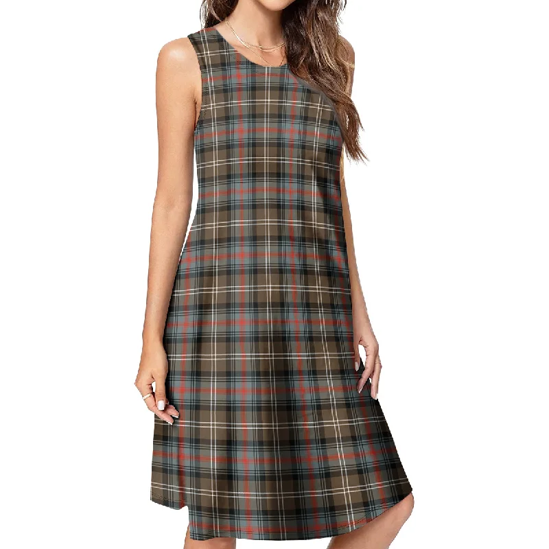 Deep Discounts Sutherland Weathered Tartan Womens Casual Dresses