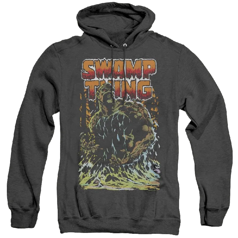 casual fit hoodieMore Dc Characters Swamp Thing - Heather Pullover Hoodie