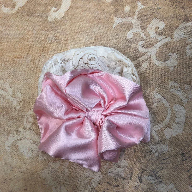 Weekend Deal minimalistic dressPink Satin Bow