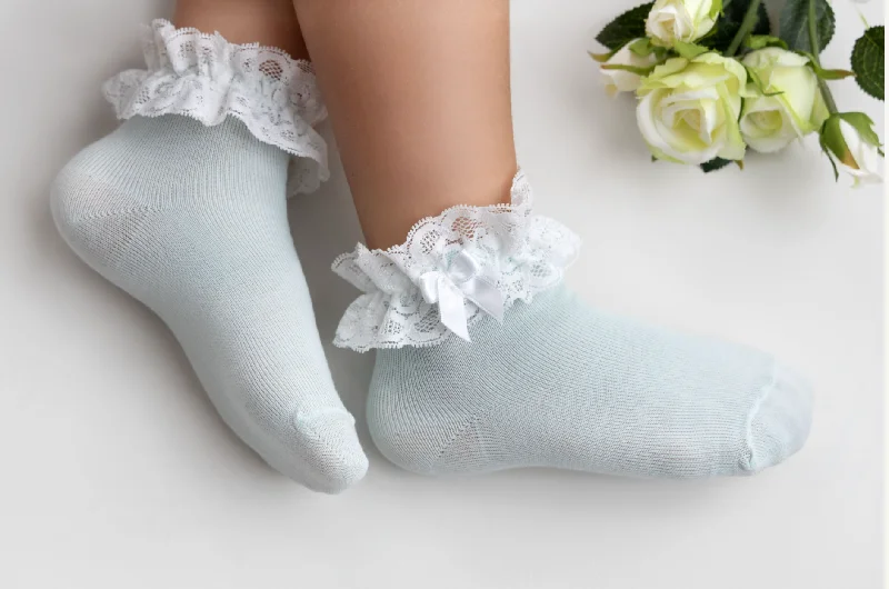 puff sleeve dressLace Ankle Sock