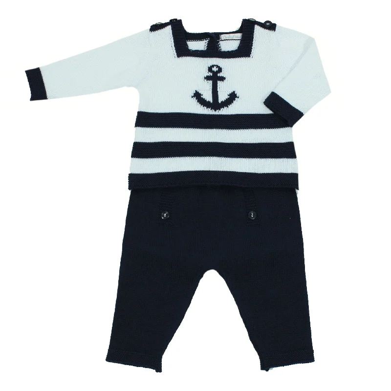 casual slip dressNautical Two Piece Knit