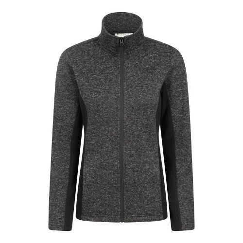 Season Finale Sale vintage coatMountain Warehouse Womens/Ladies Idris Panelled Fleece Jacket