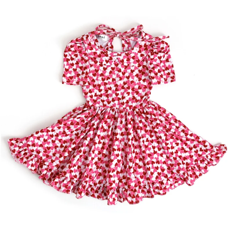 Bonus Savings floral midi dressConfetti Hearts Twirl Dress