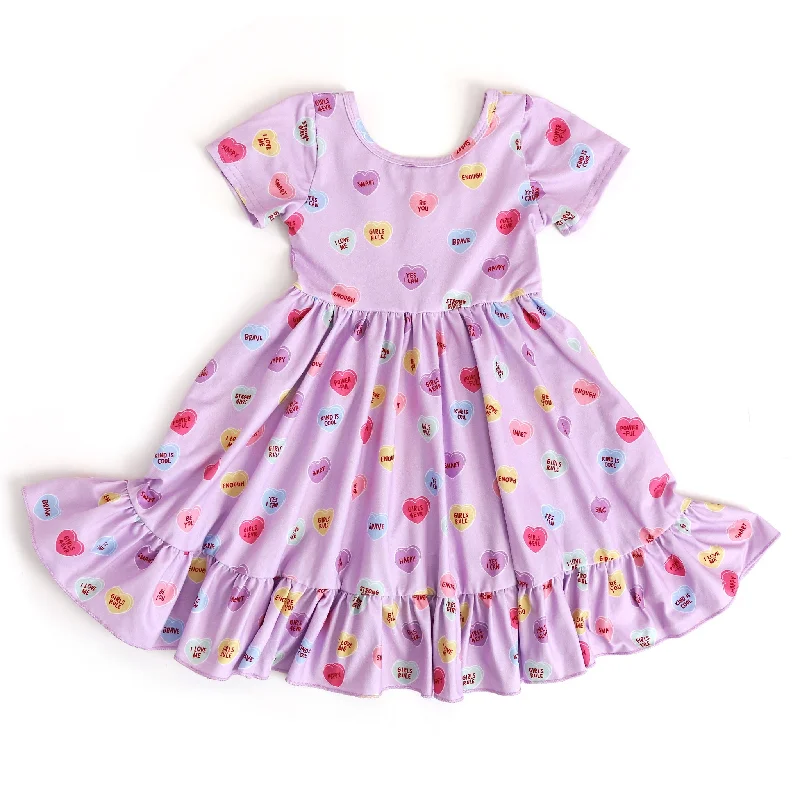 Markdowns winter dressAffirmation Hearts Charm Dress