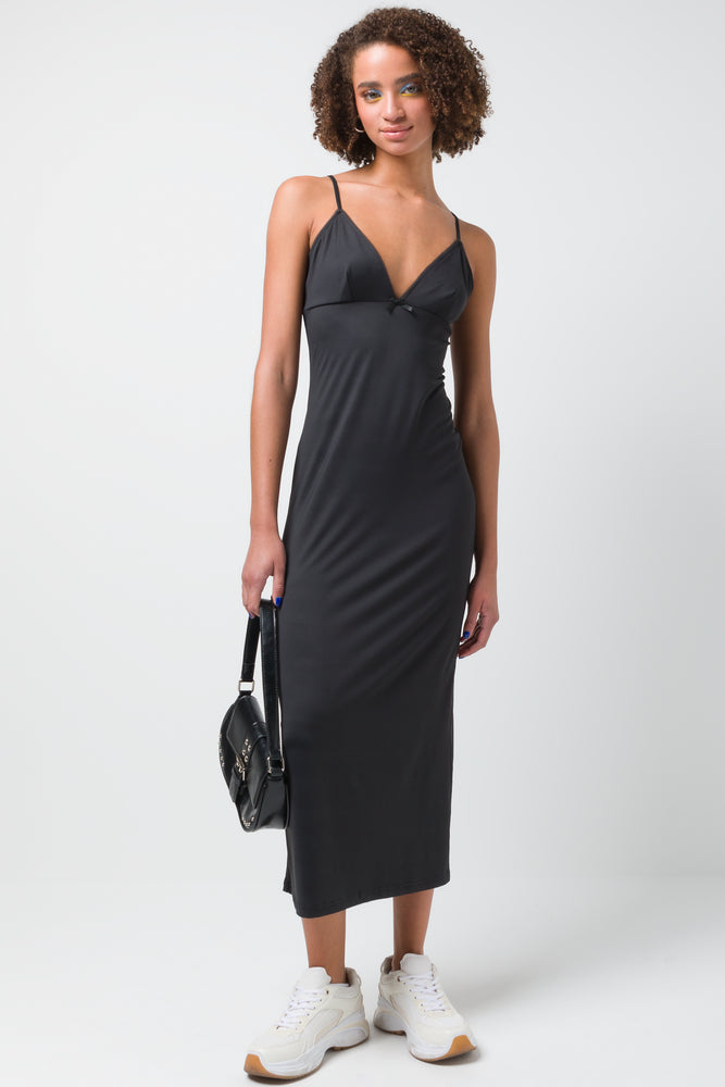 Hurry In cocktail dressPoly Spandex Slinky Dress Black