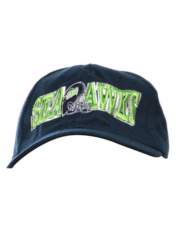 Sale Event lightweight outerwearNavy Seahawks Embroidery Cap - XS