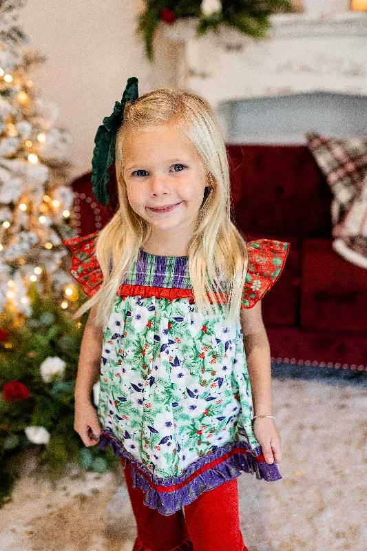 Overstock summer floral dressFestive Little Wonders Tunic
