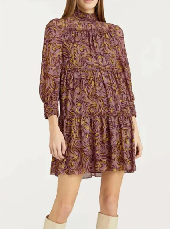 A-line dressCarina Dress In Desert Rose Multi