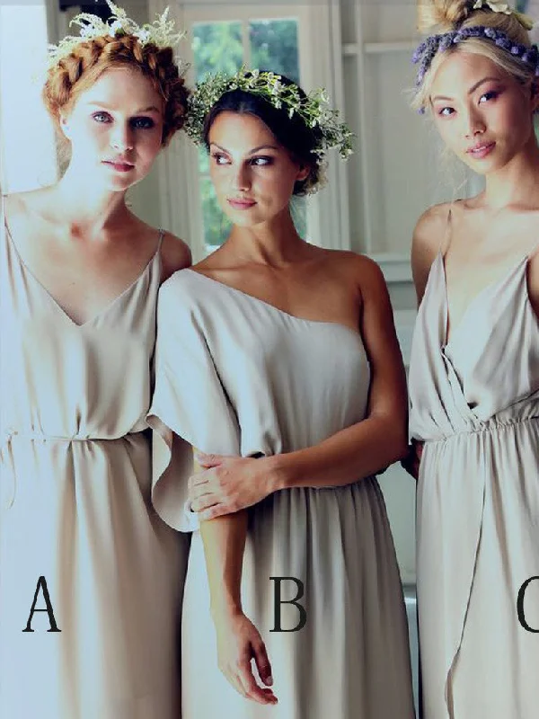 Exclusive Deal Sexy Cheap Bridesmaid Dresses Spaghetti Straps One Shoulder Long Bridesmaid Dresses JKB050 Exclusive Deal Sexy Cheap Bridesmaid Dresses Spaghetti Straps One Shoulder Long Bridesmaid Dresses JKB050