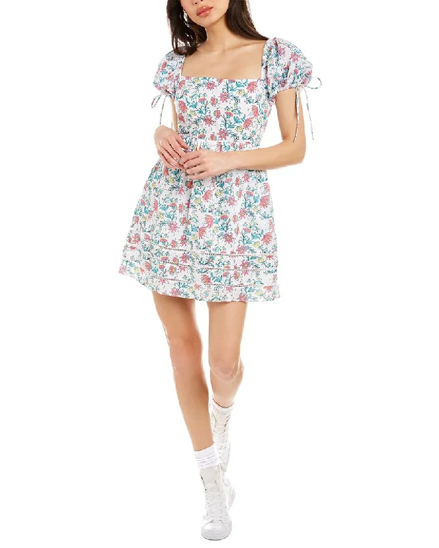 Bargain Blast casual knit dressCelina Moon Ladder Lace Mini Dress