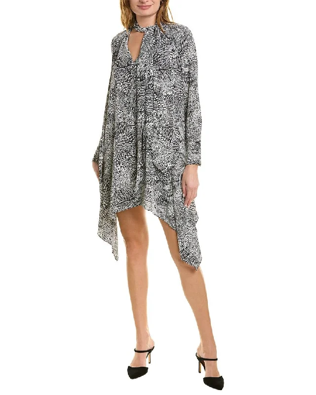 Members Only long-sleeve floral dressBCBGMAXAZRIA Cape Sleeve Midi Dress