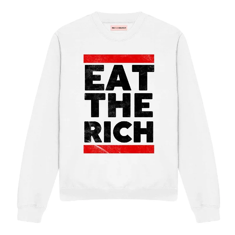Shop and Save fashionable workout wearEat The Rich Feminist Sweatshirt