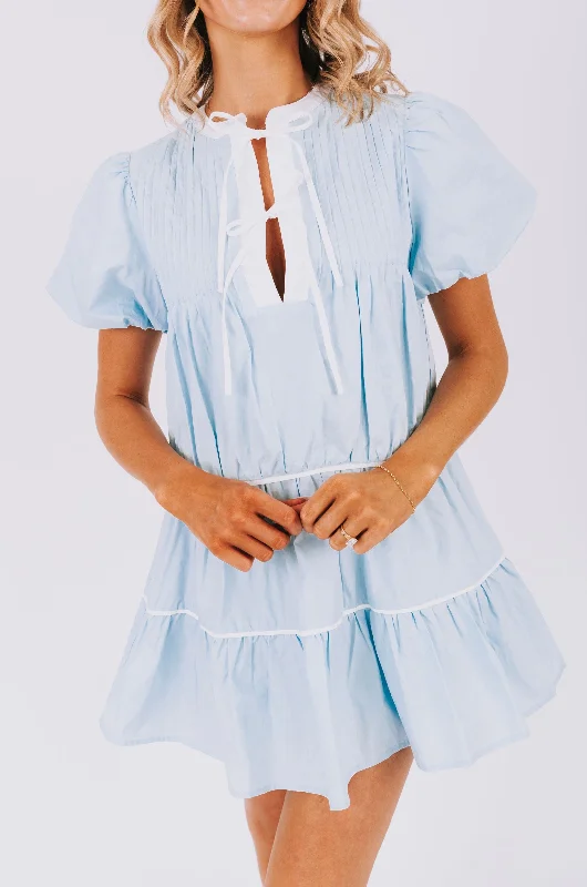 ruffle dressThe Bluebird Dress