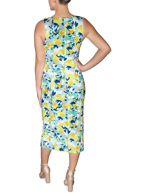 Unmissable Offer winter dressFreya Womens Floral Sheath Midi Dress