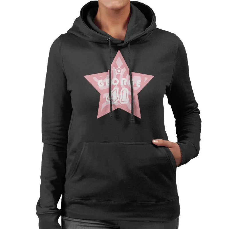 cozy pullover hoodieCurious George 41 Star Women's Hooded Sweatshirt