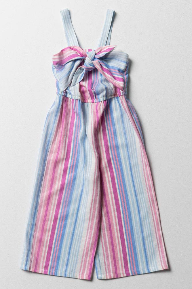 Deal Dash casual midi dressBow Jumpsuit Multi
