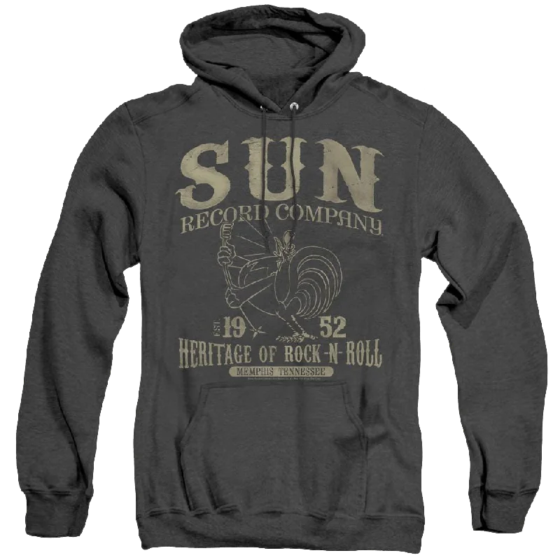 classic pullover hoodieSun Records Rockabilly Bird - Heather Pullover Hoodie