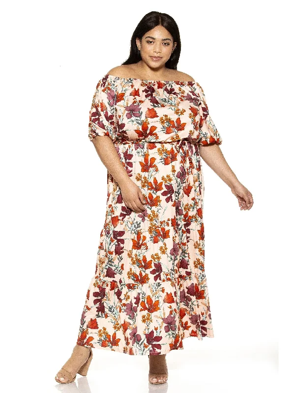 Doorbuster Deal ruched dressHarlow Maxi Dress - Plus Size
