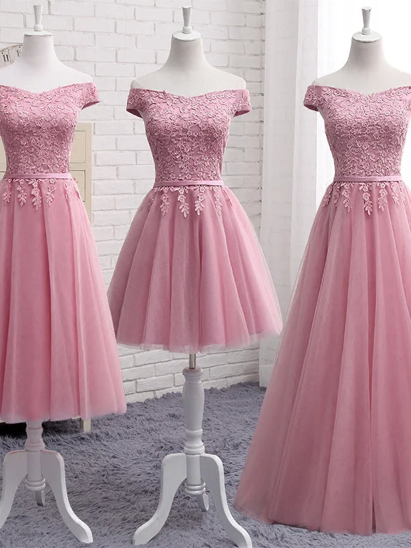 New Deals Sexy Bridesmaid Dresses Off-the-shoulder Tulle Long Bridesmaid Dresses JKB053 New Deals Sexy Bridesmaid Dresses Off-the-shoulder Tulle Long Bridesmaid Dresses JKB053