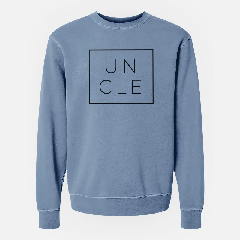 retro sports hoodieUncle Boxed - Unisex Pigment Dyed Crew Sweatshirt