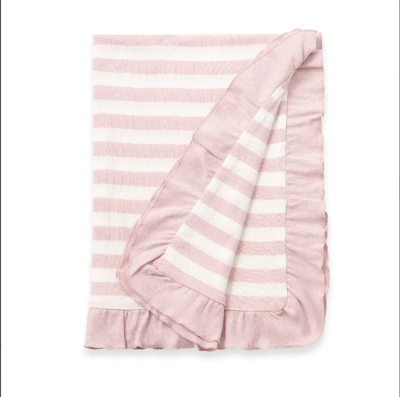 vintage dressPink Stripe Stroller Blanket