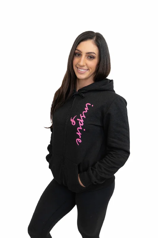 Early Access chic fitness hoodieInspire Unisex BCA Zip-up Hooded Sweatshirt