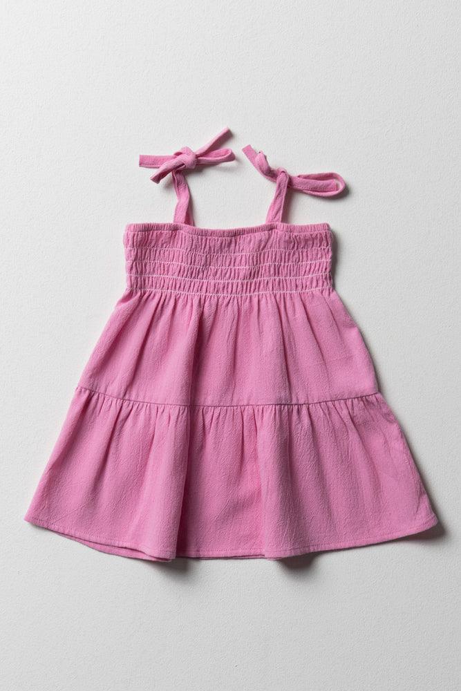 Savings Alert party-ready dressTiered Strappy Dress Pink