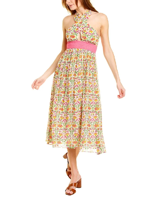 Price Rollback party dressAsh & Eden Mira Halter Maxi Dress