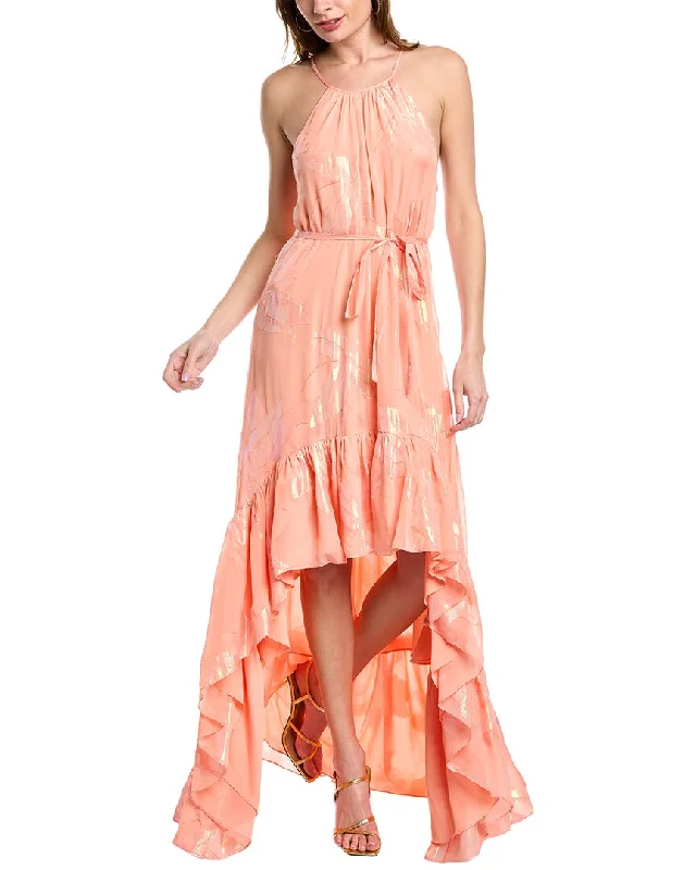 Act Fast form-fitting dressRamy Brook Sophia Silk-Blend Maxi Dress