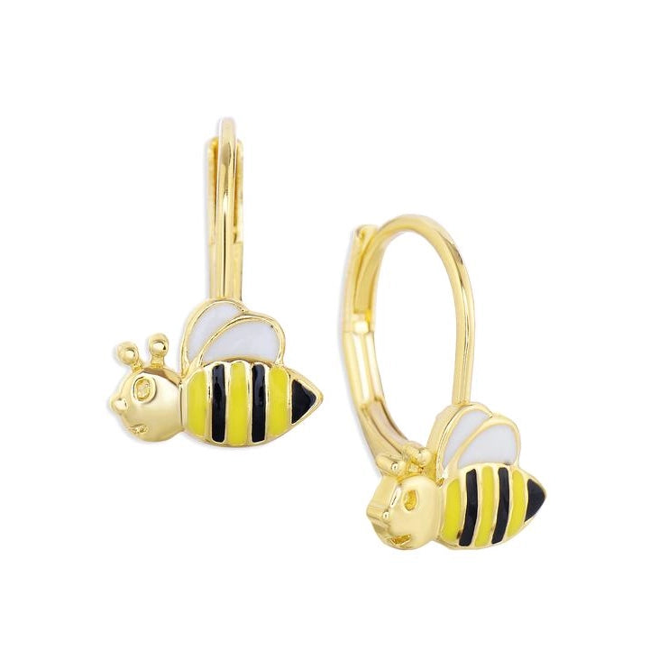 long-sleeve floral dressLily Nily Bumblebee Drop Earrings