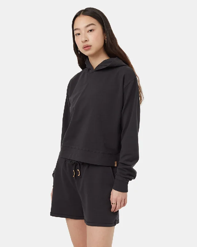 Limited Stock trendy fitness sweatshirtFrench Terry Cropped Hoodie