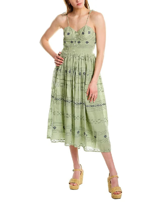 YEAR-End Clearance wrap-around dressAsh & Eden Divya Midi Dress