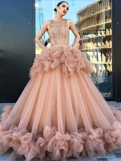 Daily Deals Ball Gown Prom Dresses Scoop Ruffles Long Beautiful Sparkly Lace Prom Dress JKL1230 Daily Deals Ball Gown Prom Dresses Scoop Ruffles Long Beautiful Sparkly Lace Prom Dress JKL1230