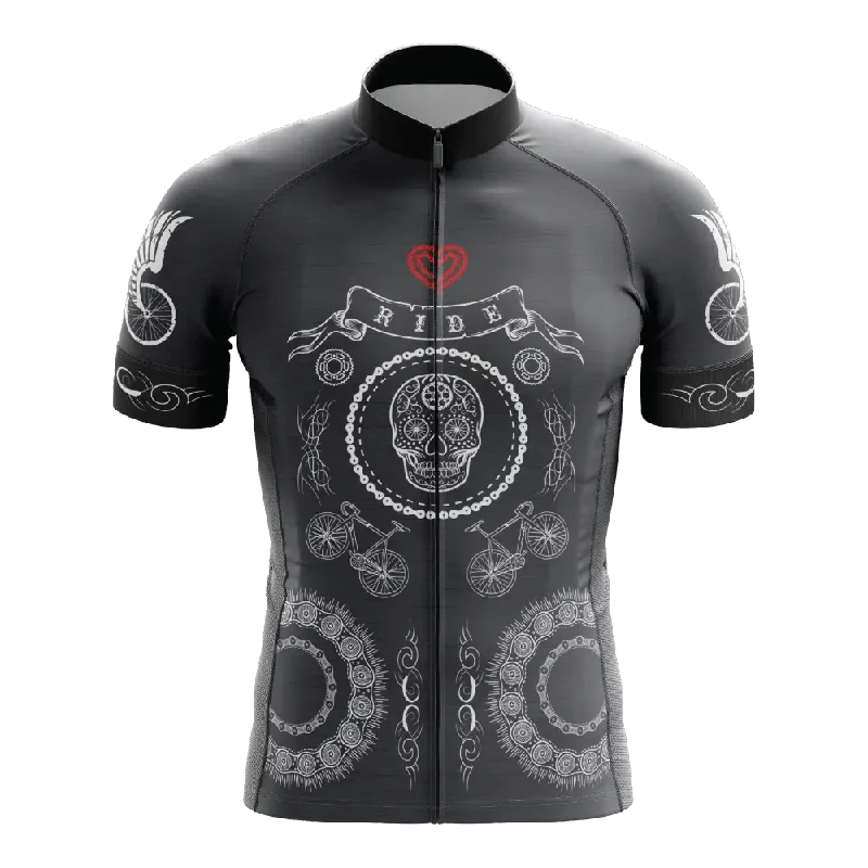 Flash Sale cool activewear hoodieSkull & Gears Slate Grey Short Sleeve Cycling Jersey Flash Sale cool activewear hoodieSkull & Gears Slate Grey Short Sleeve Cycling Jersey