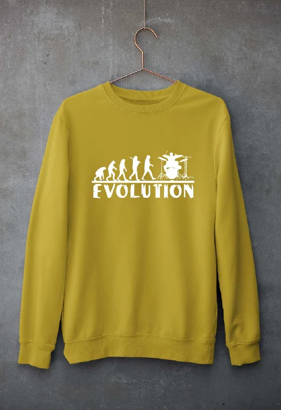 stylish sports hoodieDrummer Evolution Unisex Sweatshirt for Men/Women