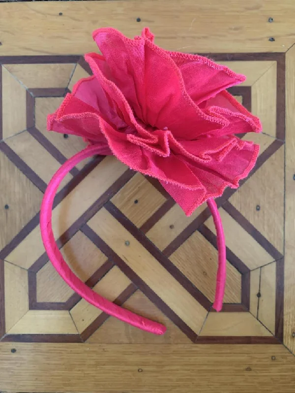 A-line dressHot Pink Taffeta Clip or Headband