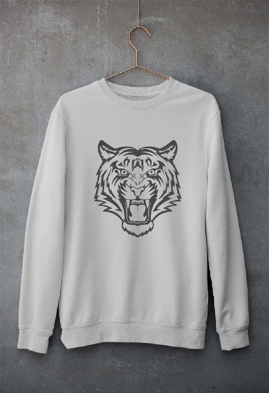 contemporary fitness sweatshirtTiger Unisex Sweatshirt for Men/Women