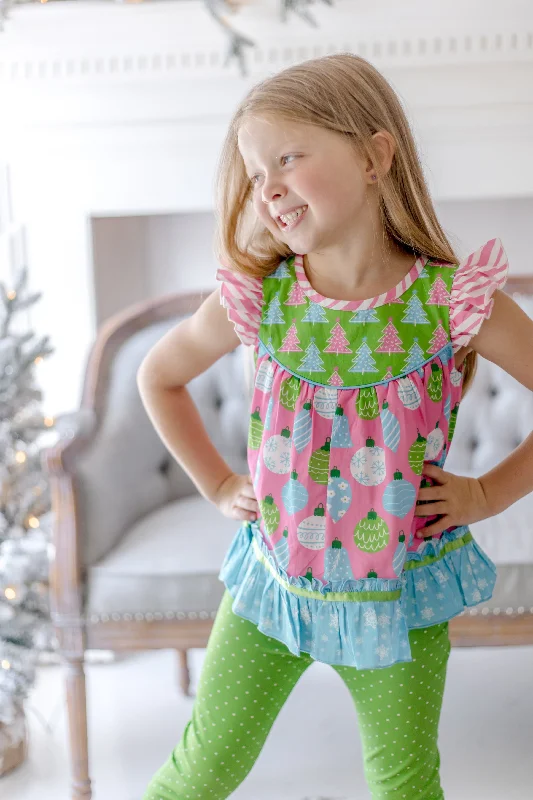 Incredible Offers printed dressHolly Jolly Spruce Tunic