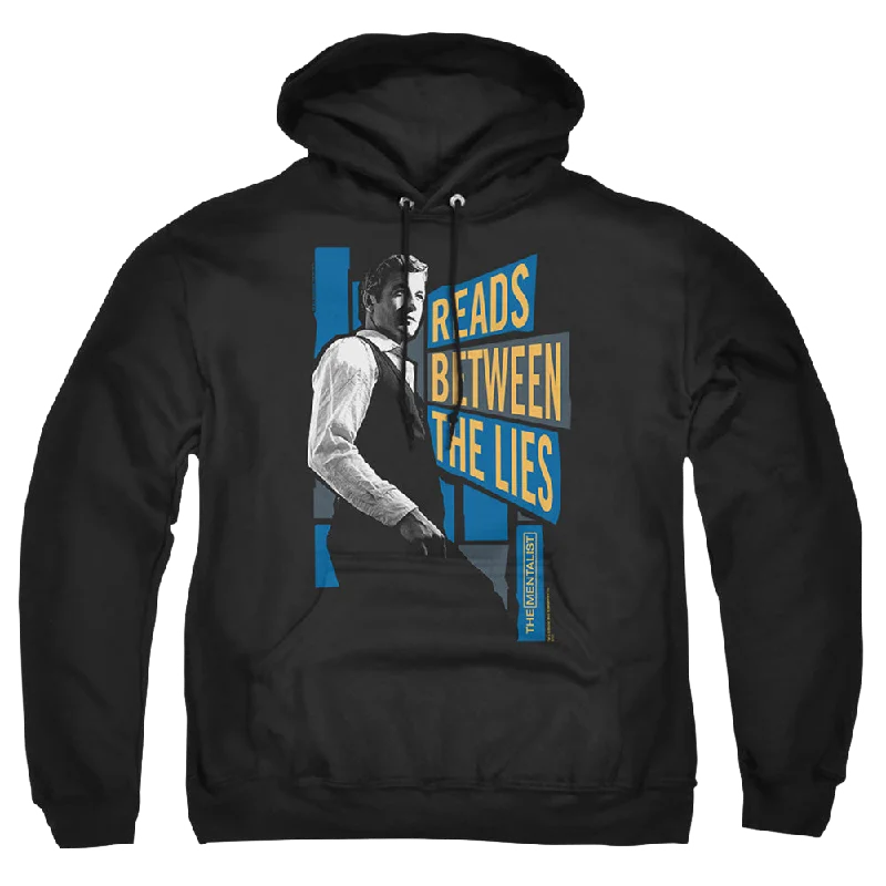 Discount Mania casual zip-up sweatshirtMentalist, The Between The Lies - Pullover Hoodie