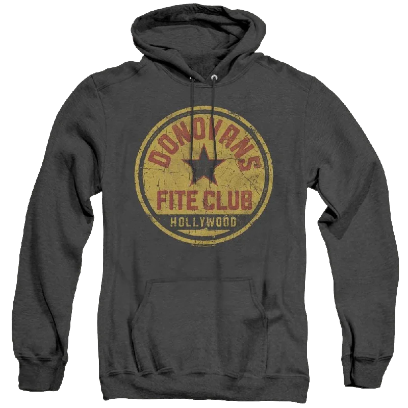 slim fit hoodieRay Donovan Fite Club - Heather Pullover Hoodie